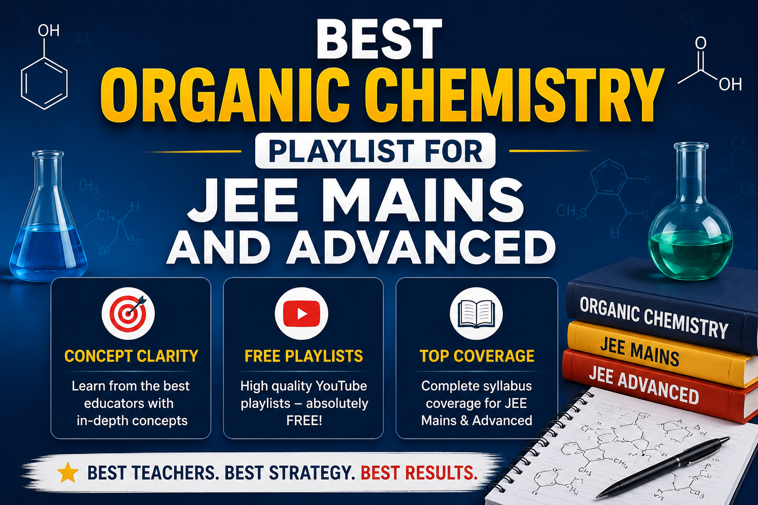 Best Organic Chemistry Playlist for JEE Mains and Advanced